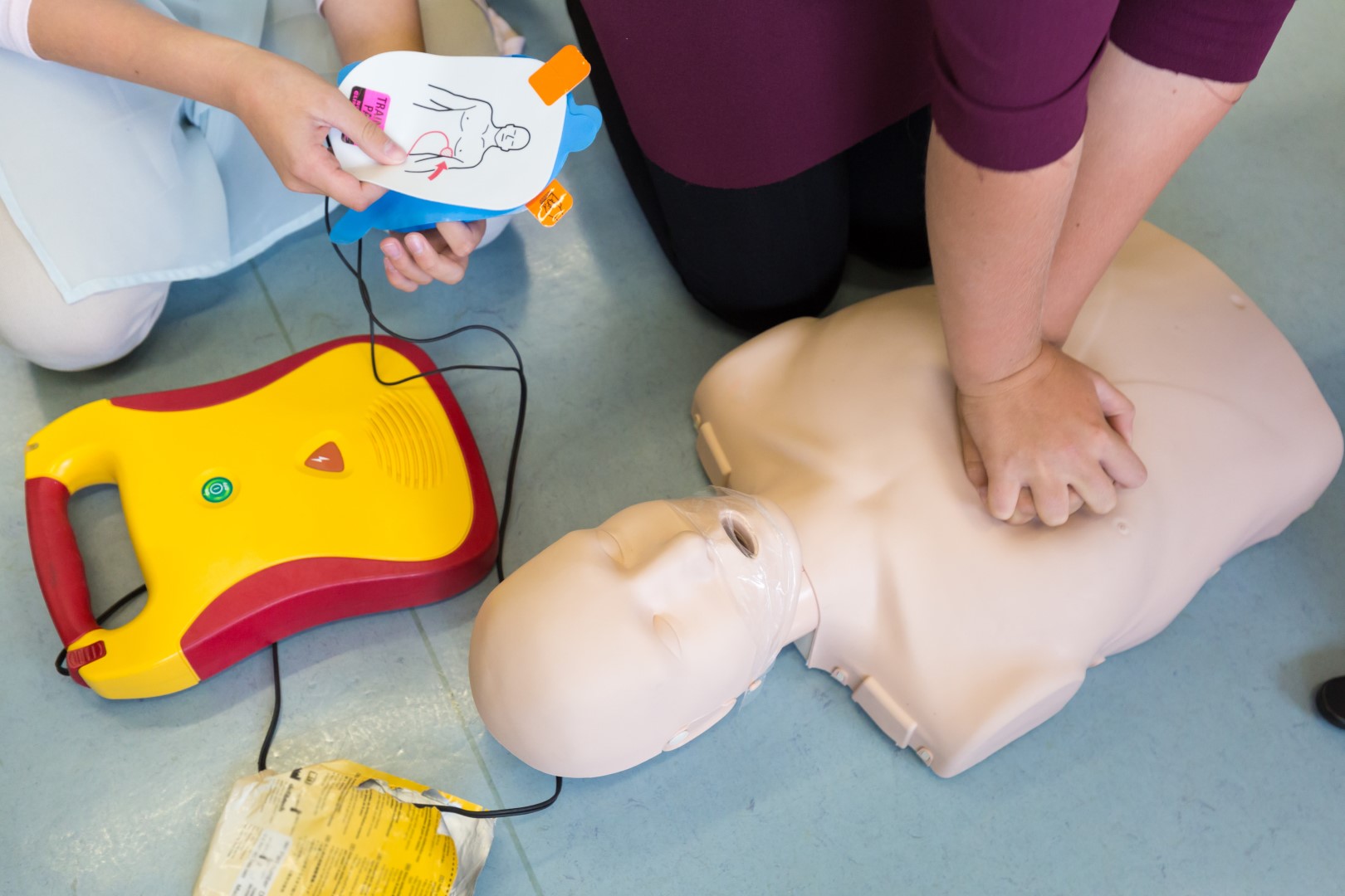 AED Defibrillator Training
